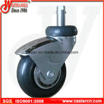 3 Inch Furniture Swivel Caster with Precision Double Ball Bearing